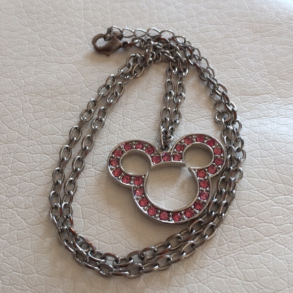 Mickey Mouse Silhouette Necklace - Picture 2 of 4